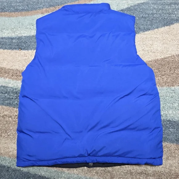 Polo Ralph Lauren Boys Reversible Puffer Vest Blue/Black Size L (12–14) - Picture 2 of 12